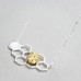 Wholesale Simple Style 925 Sterling Silver Gold Filled Beehive Necklace